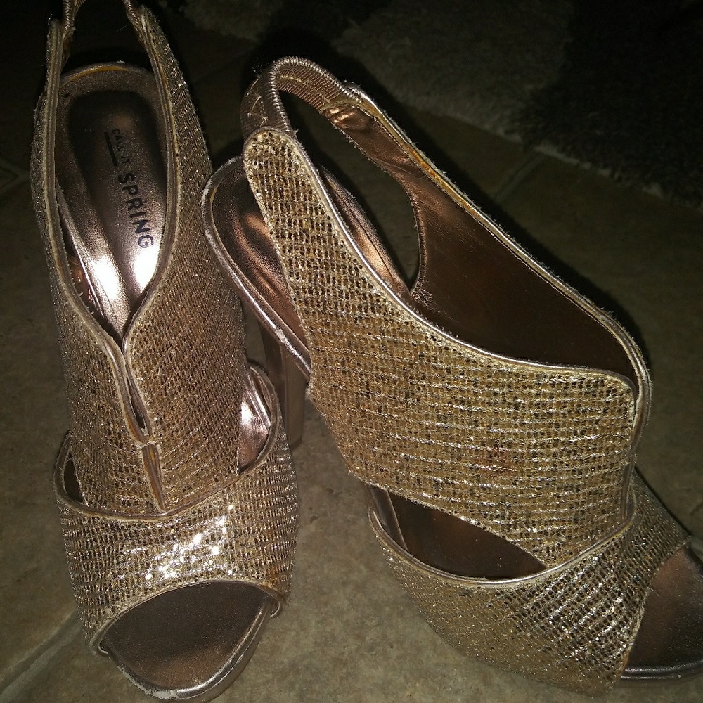 Gold Heels